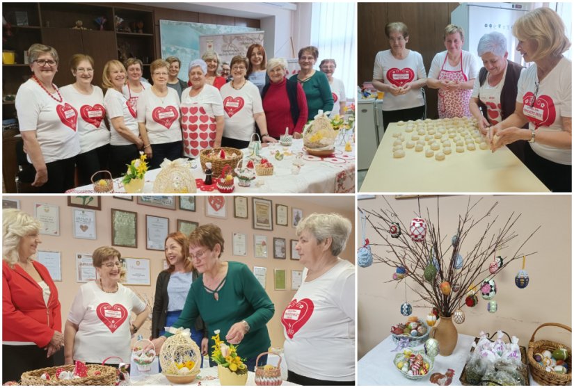 Uskrsna izložba Udruge žena &quot;Trnovečko srce&quot;: zečići, pisanice i ručni radovi mamili poglede