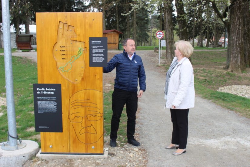 Šetnica na ludbreškom Otoku mladosti nosi ime doktora Tršinskog