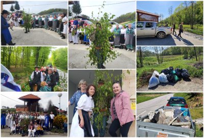 FOTO U Donjoj Voći obilježeno Jurjevo - jedan od omiljenih im običaja te Eko akcija čišćenja