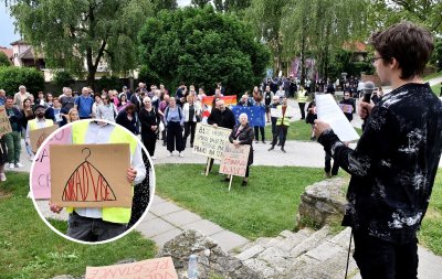 FOTO/VIDEO &quot;Stojimo za život u kojem svatko može donijeti odluku o svom tijelu&quot;