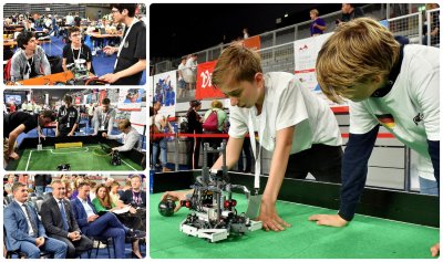 FOTO Robotičari iz Europe, Izraela, Egipta i Južne Koreje okupirali Arenu Varaždin, počeo 4. European RoboCup Junior!