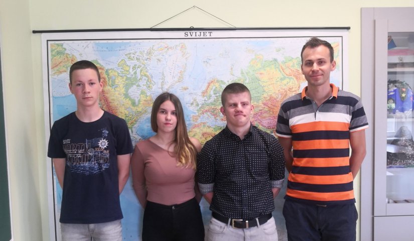 Sanjin, Jasmina i Matej iz Srednje škole Novi Marof među najboljim geografima Hrvatske!