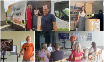 FOTO Novomarofski bibliobus predstavljen na Danu otvorenih vrata EU projekata