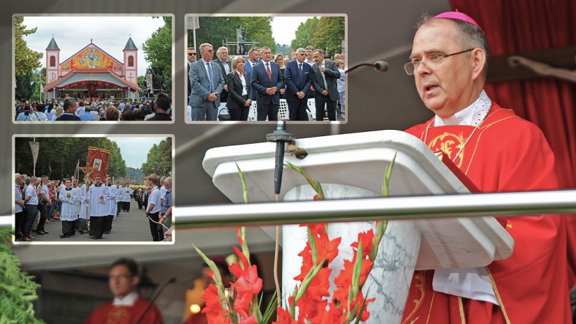 FOTO Tisuće vjernika stiglo na središnji događaj ludbreške Svete nedjelje