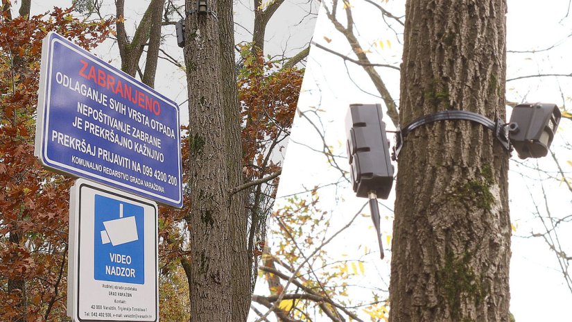 Grad Varaždin staje na kraj ilegalnim odlagalištima otpada, postavljene nove kamere