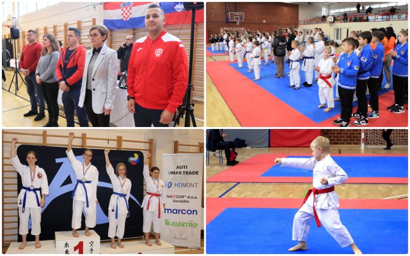 FOTO Održan 8. Međunarodni karate kup Grada Varaždina