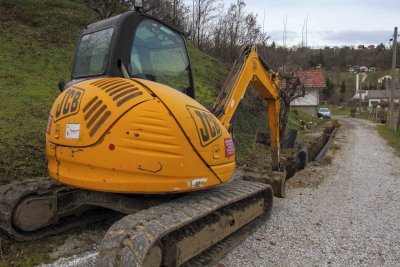 IVANEC Uređuje se oborinska odvodnja u Ulici A. G. Matoša