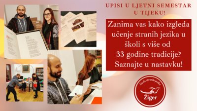 Primjeri dobre prakse učenja stranih jezika: Španjolski jezik i terenska nastava u Školi stranih jezika – Žiger