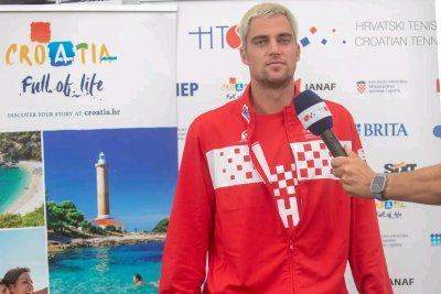 Davis Cup: Borna Gojo otpao za susret s Belgijom u Varaždinu