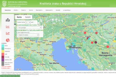 U zraku tijekom zime više PM10/2,5 čestica zbog loženja i saharske prašine