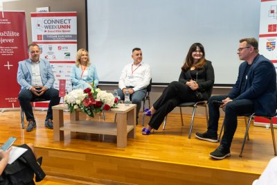 FOTO Obrazovanje kao temelj: Panel „Karijera u zdravstvu“ na UNIN Connect Weeku