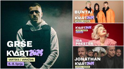 Poznat je cijeli line-up za Kvart, dolaze Grše, Ida Prester &amp; Lollobrigida, Jonathan i Buntai