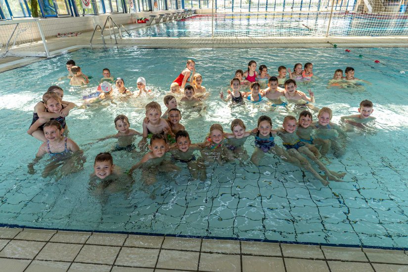 FOTO U olimpijskom tjednu varaždinski vrtićarci omjerili snage i u plivanju