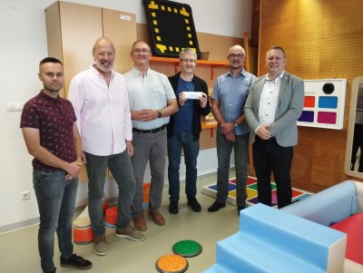 Rotary Club Varaždin Jug: Za senzornu sobu Centra ”T. Špoljar“ stigla vrijedna oprema