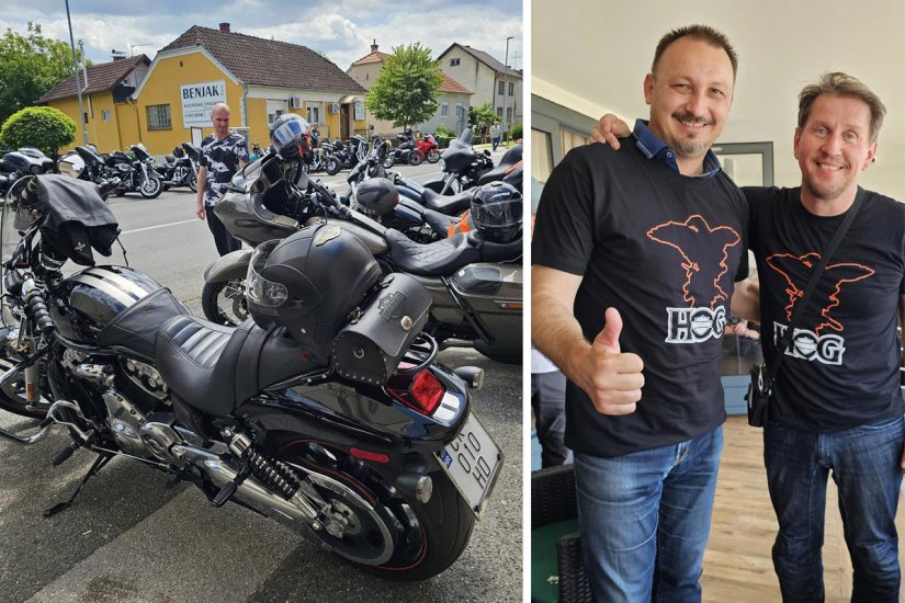 FOTO Živo na novomarofskom susretu Harley Davidson motora