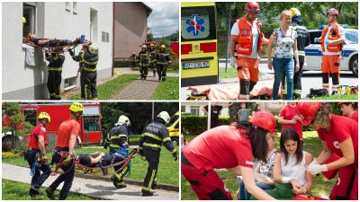 FOTO Potres u Lepoglavi: Operativne snage vježbom pokazale spremnost