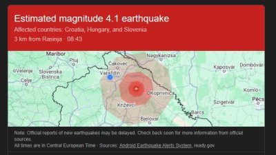 Potres se osjetio u Ludbregu, Varaždinu, Koprivnici: &quot;Zidovi su se ljuljali, police zveckale, dobro je zatreslo&quot;