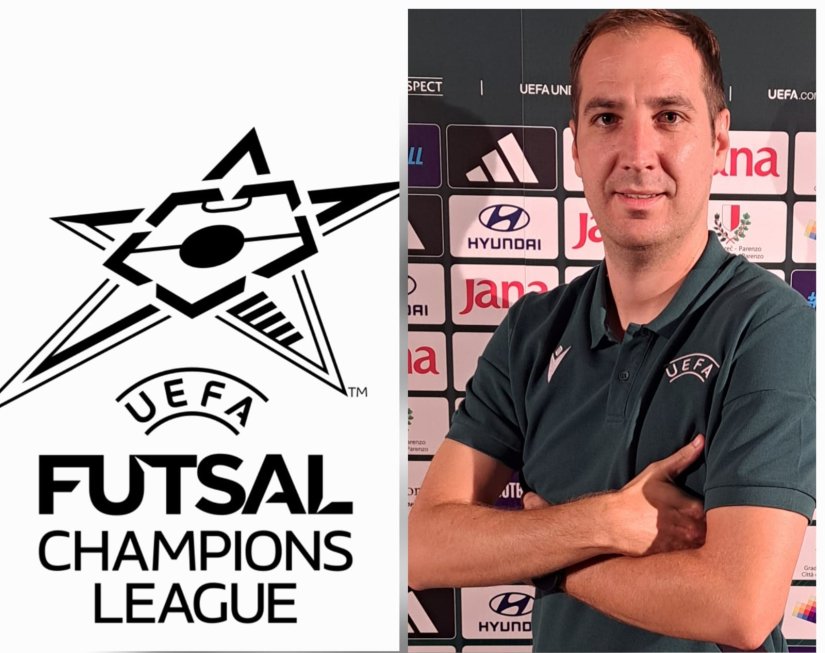 Novo priznanje za varaždinskog futsal suca i ŽNS, Dino Kramar sudit će UEFA Champions League