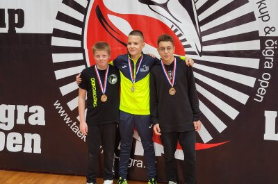 Matija Rauš brončani na međunarodnom teakwondo turniru Čigra Open