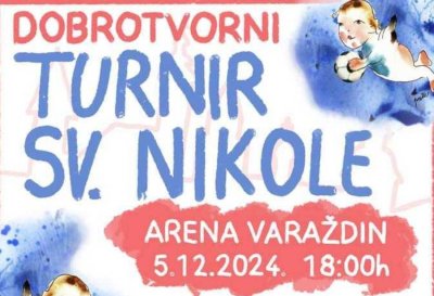 U Areni Varaždin 5. prosinca malonogometni humanitarni turnir &quot;Sveti Nikola&quot;: dođite i pomozite potrebitima!