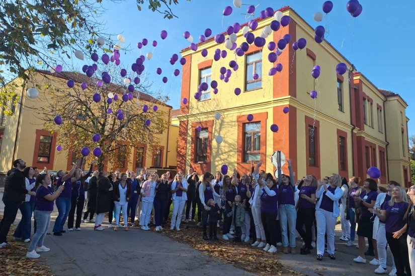 FOTO Palac gore za Palčiće: U varaždinskoj bolnici prvi put obilježen Svjetski dan prijevremeno rođene djece