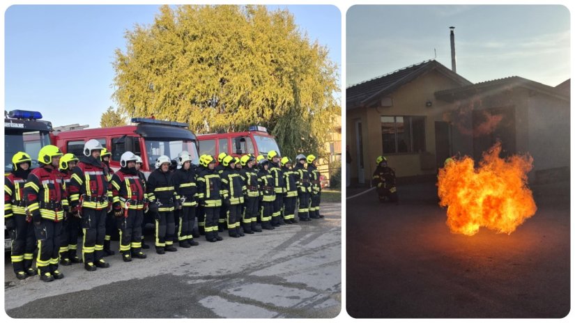 NEDELJANEC Vatrogasci izveli vježbu zaštite i spašavanja na skladištu plinova