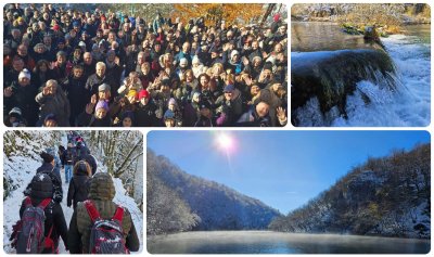 FOTO Mještani Općine Gornji Kneginec na izletu u Nacionalni park Plitvička jezera