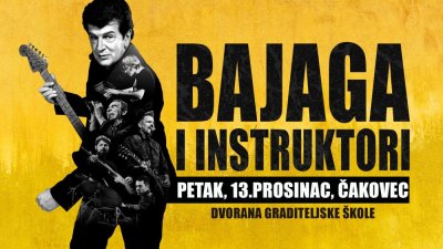 Dobitnici/ce dva puta dviju ulaznica za koncert Bajage u Čakovcu su...