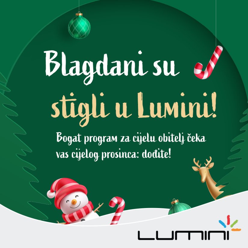 BLAGDANI SU STIGLI U LUMINI HO! HO! HO! Tko je sve ove godine bio dobar?