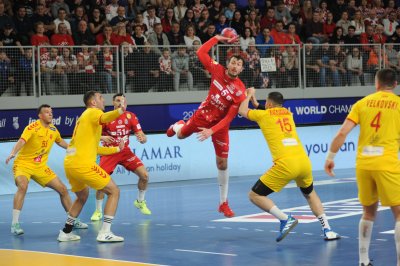 FOTO U sjajnoj atmosferi varaždinske Arene, pred 5 tisuća gledatelja, Hrvatska bolja od Sjeverne Makedonije