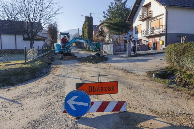 PUNIKVE Zatvoren promet zbog izvedbe kućnih vodovodnih priključaka, radovi i u drugim dijelovima Ivanca